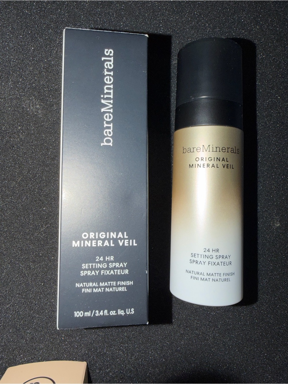 bareMinerals ORIGINAL Mineral Veil 24HR Natural Matte Setting Spray NEW